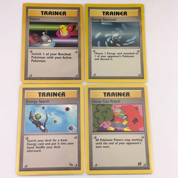 Pokemon Vintage Card Trainer Lot P - Picture 1 of 10